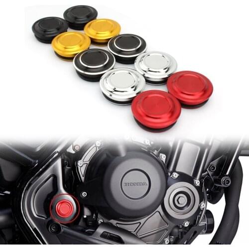 Reble 500 2020 2021 Motorcycle Frame Hole Cover Fairing Guard Aluminum Decoration Frame Plugs Cap For HONDA REBEL500 CMX500 CMX