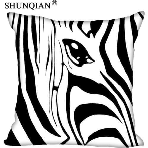 Best Zebra Animals Pillowcase Wedding Decorative Pillow Cover Custom Gift For (Two Sides) Printed Pillow Cases A9.30