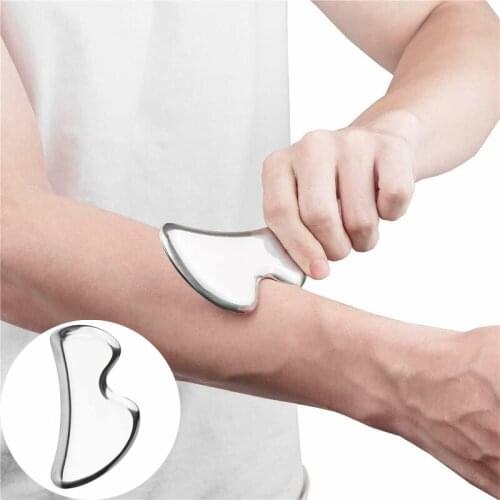 Medical Grade Stainless Steel Guasha Gua Sha Massage Tool Muscle Soft Tissue IASTM Therapy Massager Scraping Tools Health Care