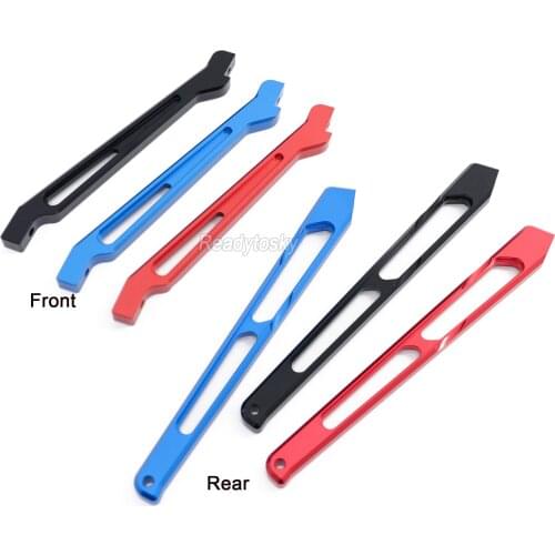 Aluminum Alloy Front and Rear Steering Support Mount with Screws for 1/8 1:8 ARRMA KRATON 6s RC Crawler Bigfoot Car Parts