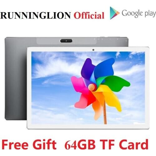 10 Inch Tablet PC 6GB RAM 128GB ROM Deca Core 13MP Camera 1920x1200 IPS 2.5D Tempered Glass Android 9.0 Pad WiFi GPS