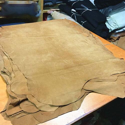 Multi sizes Colors Genuine Pig first layer Suede Hide Skin Leather Material For Leathercraft Sewing Accessories