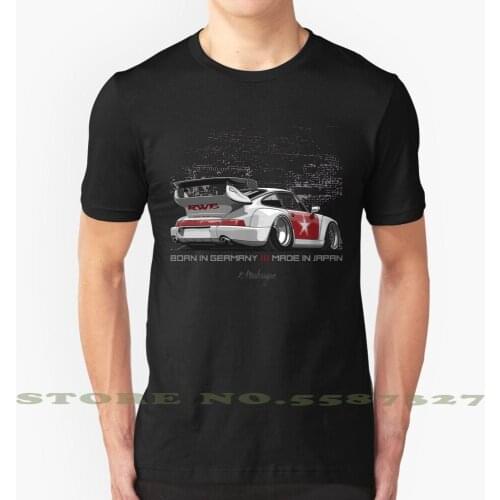 Rwb Graphic Custom Funny Hot Sale Tshirt Rauh Welt Begriff Rwb Nakai San Japan Jdm 964 996 997 Tuning Custom Germany Cars