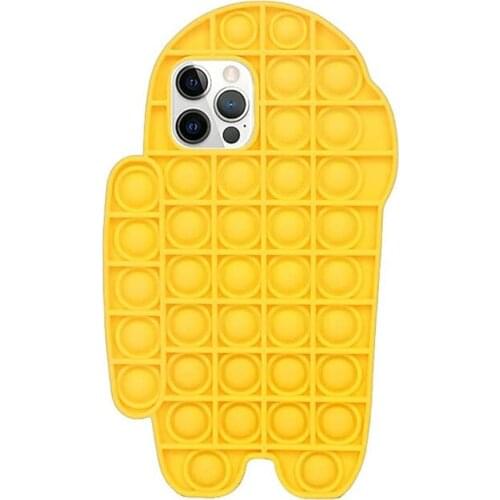 Pop Bubble Stress Relief Creative Thinking Chess Silicone Mobile Shell Multifunction Is Available for Your Phone 12 Pro Max XS X