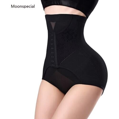 Women High Waist Panties Tummy Control Butt Lift Pulling Corset Reducing Shaper Waist Trainer Slimming Underwear Body Shapewear