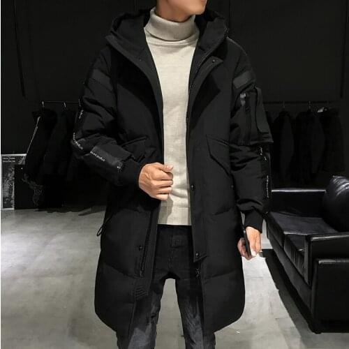 High Quality 2021 New Winter Mens Down Jacket Stylish Male Down Coat Thick Warm Man Clothing Brand Mens Apparel Warm Parka