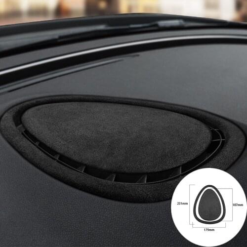 For BMW F55 F56 F54 F57 2014-2020 Alcantara Suede Wrap Car Air Vent Conditioning Outlet Panel Trim Stickers Cove Car-styling