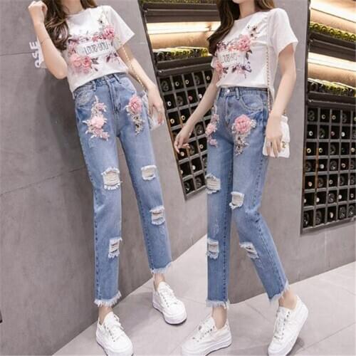ZXRYXGS Women's Straight Jeans