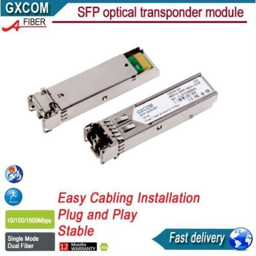 1.25Gbps 1310nm SFP Transceiver Cisco Compatible 20KM BIDI Single Mode Dual Fiber