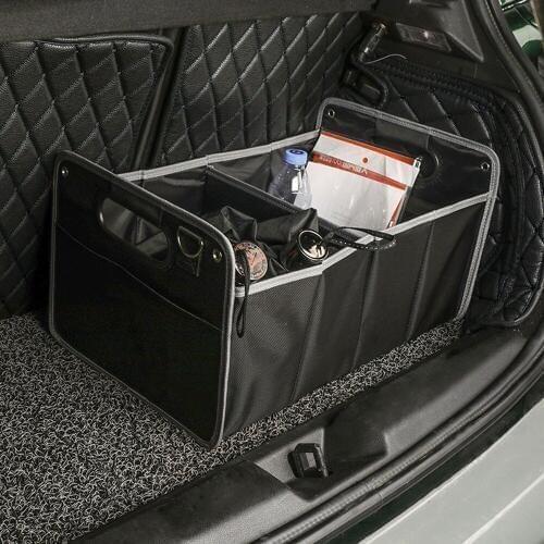 1x Car Trunk Organizer Box Storage Accessories For Jaguar F-Type S-Type Super V8 Vanden Plas X-Type XF XFR XFR-S XJ XJ12 XJ6 XJ8
