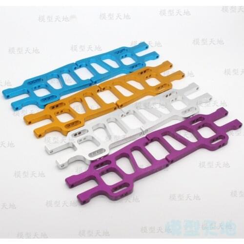 2pcs HSP 108019 Aluminum Aolly Metal Front Lower Suspension Arm 08005 1/10 Upgrade Parts For 94108 94111