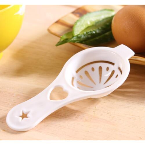 3Pcs/lot Household Plastic Egg Separator White Yolk Sifting Home Kitchen Chef Dining Cooking Gadget New Free Shipping