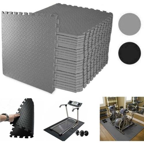 8/10/12/16 pcs 30*30*1.2cm Splicing Carpet Mat Fitness Non-slip Yoga Mat Gym Home Fitness Mat Workout Pad Floor Protection Mat