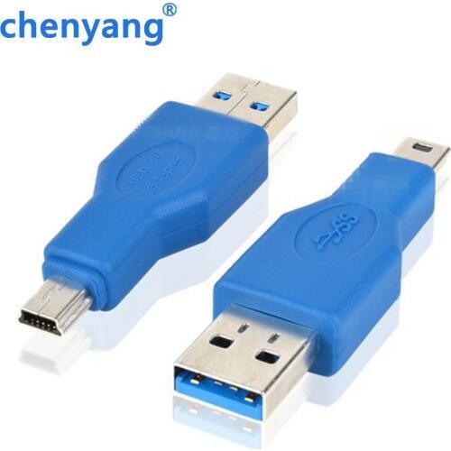 Laptop 5Gb/s USB 3.0 A Male port to USB3.0 mini B Male Card Desktop USB3.0 AF to 10Pin Mini-B connector data Converter