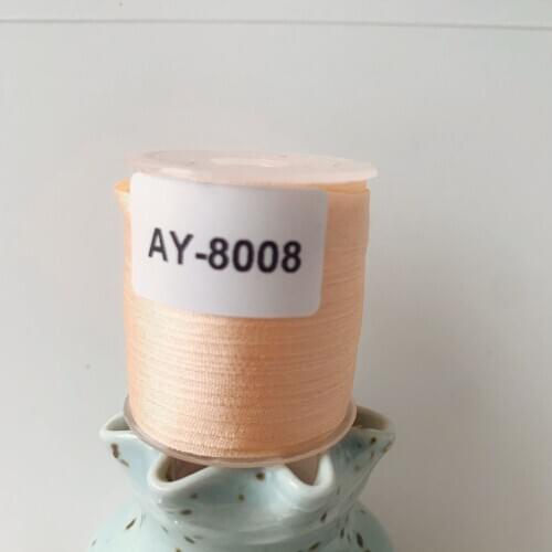 AY-8008 A Roll Wholesale 2mm-36mm 100% Pure Silk Embroidery Ribbons Handcraft Supply Double Faced Thin Taffeta Silk Ribbon
