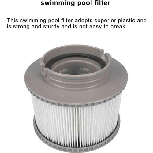 Swimming Pool Filter Hot Tub Plastic Filter Filter Element Inflatable Pool Filtration Universal Parts Replacement