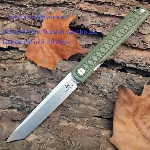 Pocket Sharp Fixed Blade Folding Knife Tactical Hunting Camping Survival Knife Knife with Sheath ,Low price clearance