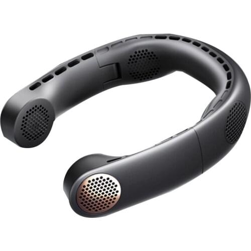 Mini Neck Fan Portable Bladeless USB Rechargeable Mute Sports Fans Outdoor Xiaomi Ventilador