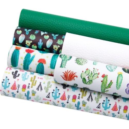 David accessories 20*33cm 6PCS/Set Synthetic Leather Set Faux Artificial Fabric DIY Sewing Garment HairBow Bag,1Yc7296