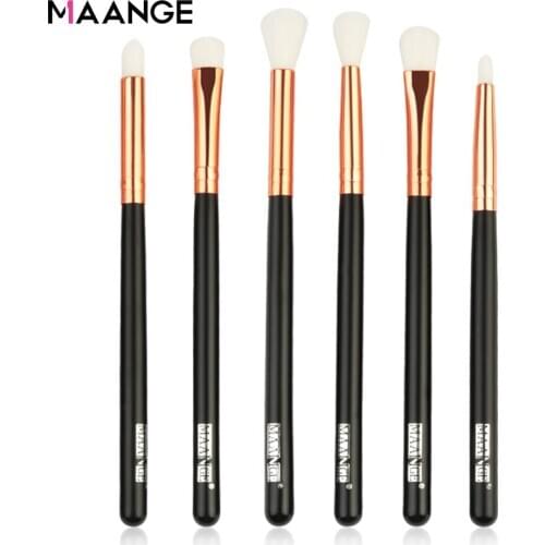 MAANGE Eye Shadow Brushes Set Professional 1/6pcs Makeup Brush For Eyeshadow Blend Concealer Shading Highlighter Make Up Brush