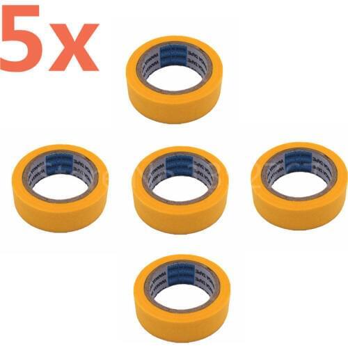 5 Pieces TAMIYA 87034*150 Masking Tape Refill Set Paint Tool Spray 18mm*25m For RC Car Remote Control Car Buggy Truck