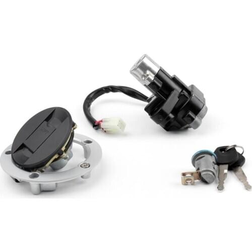 Artudatech Ignition Switch Fuel Gas Cap cover Lock Key Set For Suzuki SFV650 SFV SV1000 SV Vstrom DL 650 1000