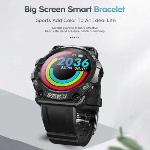 Portable Stylish IP67 Waterproof Sport Watch Compact Smart Wristband High Definition for Unisex
