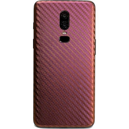 Carbon Fiber Color Changing Decorative Back Film For ONEPLUS 6T One Plus 6T Mobile Phone Protector Film Protective Stickers