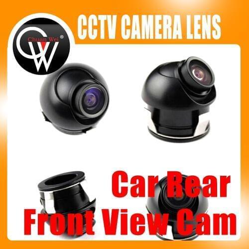 Universal 360 Degrees CCD Car Front/Side/Rear View Reverse Camera Night Vision Free Shipping