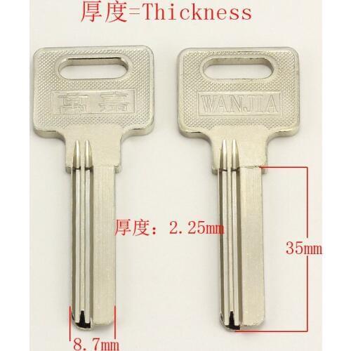 B146 Key Blank Foreign Trade House Door Blanks Keys Wholesale 15 pieces/lot