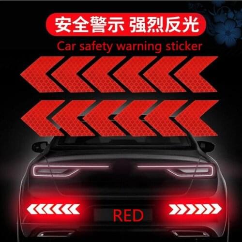 New boot safety warning reflective sticker reflective backlight protection for Subaru Forester Ascent XV WRX VIZIV Outback