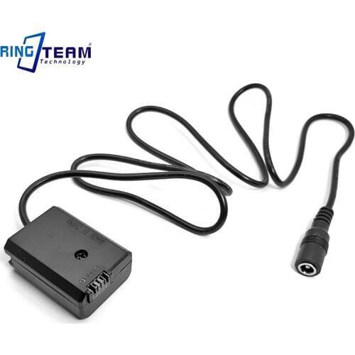 10Pcs NP-FW50 Battery DC Coupler PW20 AC-PW20 for Sony Camera Alpha 7 7R 7S NEX 5 SLT A55 A65 A5000 A6000 A6300 A6500 A7000