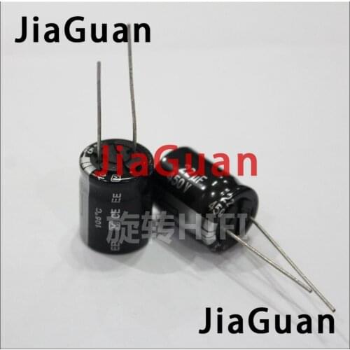 10pcs new Matsushita CE EE 450V22UF 16X20MM 22UF 450V Audio electrolytic capacitor 22uF/450V 450V 22UF