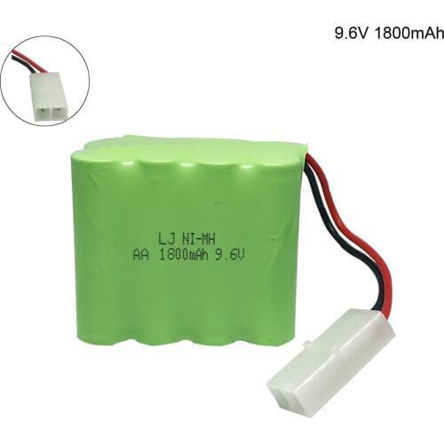 9.6v 1800mah AA NI-MH X Battery high capacity upgrade NIMH battery for RC toys car ship robot L6.2-2P EL-2P free shipping
