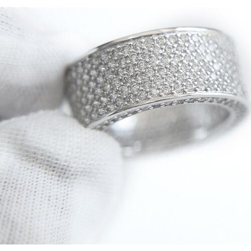 Anillos Wedding Rings Anel Full Size Elegant Row Crystal Brass Sparking Simple Ring Wedding Cheap Fashion Jewelry Made Aaa Cz