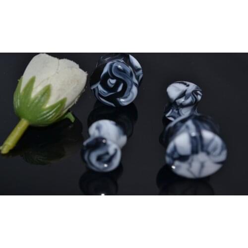 LOT 60 PCS Free Shippment Body Piercing Body Jewelry-Ear Plugs Ear Flesh Tunnels Sets Earlets 10mm-20mm