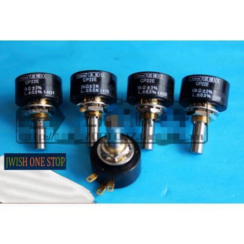 CP22E 1K 2K 5K 10K precision single-turn potentiometer meter