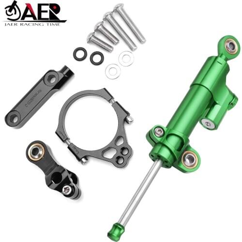 JAER Motorcycle Damper Steering for Kawasaki VERSYS 1000 2012-2016 Stabilize Safety Control with Mounting Bracket