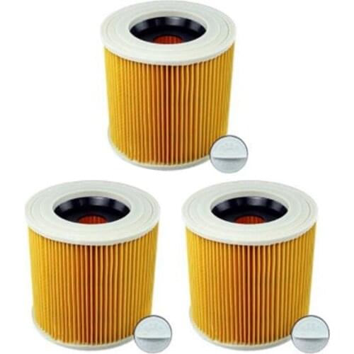 Air Dust Filters for Karcher Vacuum Cleaners Parts Cartridge HEPA Filter WD2250 A2004 A2054 Filter Parts