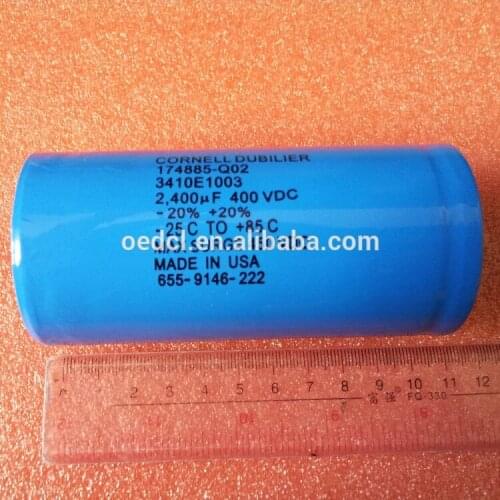 New Ones Electrolytic Capacitor 3410E1003 2400UF 400VDC
