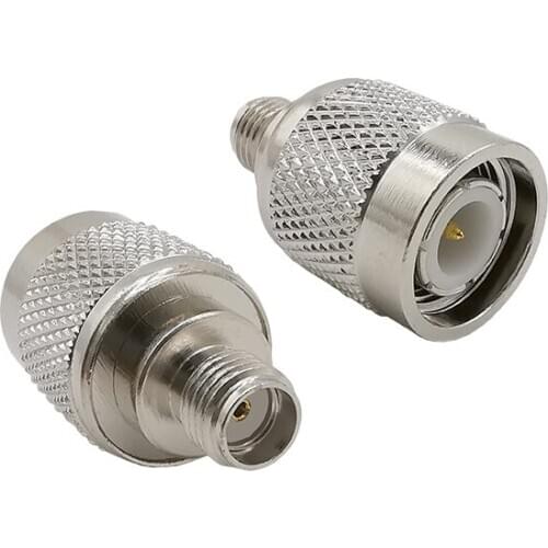 1Pcs SMA to TNC Coax Jack Connector TNC Male to SMA Female Connector RF Coax Coaxial Adapter