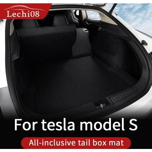 Leather trunk For Tesla model S trunk mat 2016-2020 Tesla model S accessories tesla S accessoires