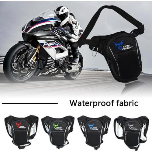 Moto Fashion Motorcycle Drop Leg Bag Waterproof Motorcycle Bags Outdoor Riding Running Sport side bag Waist Bag Motorbike Bag