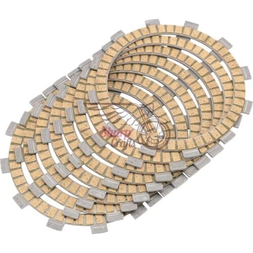 Motorcycle 8X Engine Carbon Friction Clutch Disc Set For Yamaha YZFR6 YZF600 YZF R6 600 R6S 01-09 FZ750 FZ6N FZ6S FZ 6N/6S 04-08