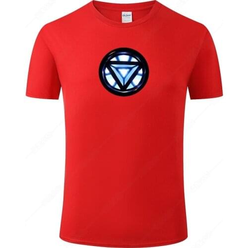 2021 New Marvel Iron Man T Shirts Men Women Summer Short Sleeve T-shirt Cool Superhero TShirt Cotton Tee Streetwear Clothing J36