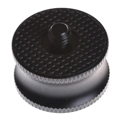 1PC Female Adapter Plate Converter for Tripod Monopod Camera New 1/4" Male Screw to 3/8"