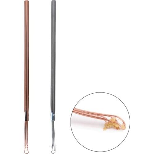 1PCS Portable Dig Ear Curette Tools Stainless Steel Ear Pick Cleaner Digging Earpick Cleaner Ear Spoon Ear Cleaning Tool