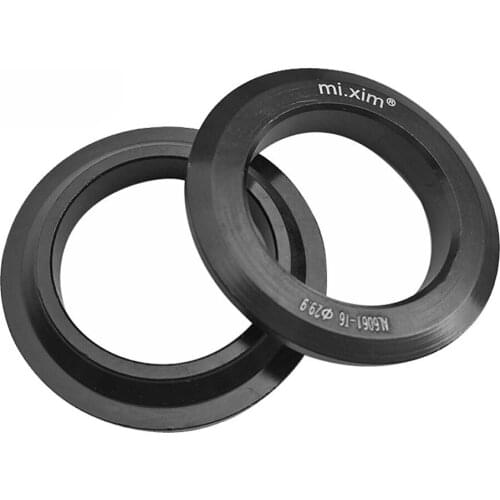 Bicycle Washer Tapered Fork Headset Crown Race Aluminum alloy Black 29.9mm