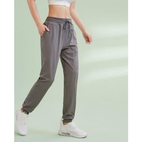 Loose Sports Pants Quick Dry Running Jogging High Quality Trousers Womens High Waist Yoga Gym Sweatpants With Side Pockets