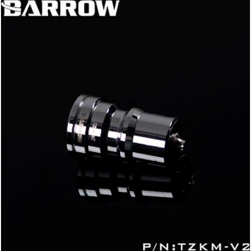 Barrow TZKM-V2 black/silver boday water cooling fittings sealing quick coupling male connector